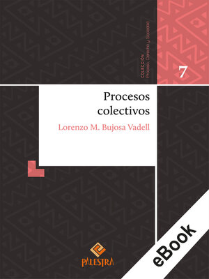 cover image of Procesos colectivos